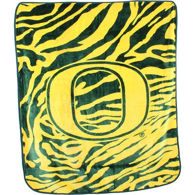 Oregon Ducks Super Soft Raschel Throw Blanket, 50 x 60 inch - Image 1 of 4