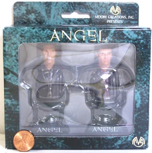 Moore Action Collectibles Ornament Angel "Angel" 2 bust set 2000 Rare TK7 - Picture 1 of 3