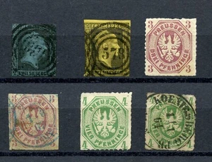 KMC4076-Alemania-Prusia #4, 5, 14 (2), 15 (2) (G517) William V & Arms, CV$128,50 - Imagen 1 de 2