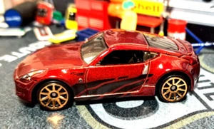 Loose - 2022 Hot Wheels "Nissan 370Z" Metalflake Dark Red - Multipack Exclusive VHTF - Bild 1 von 6