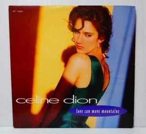 CELINE DION - LOVE CAN MOVE MOUNTAINS - 1993 EPIC 49 74378 US 12" VINYL - Picture 1 of 5