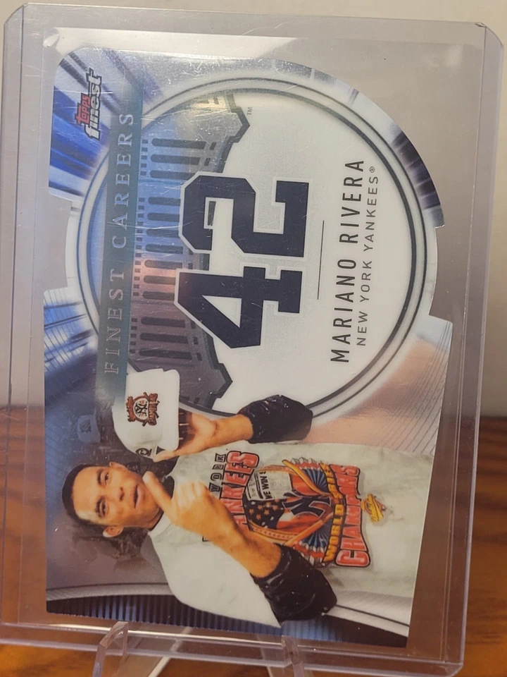 2019 Topps Finest - Finest Careers Die-Cut Mariano Rivera #FC-MR2 - Image 1 of 4