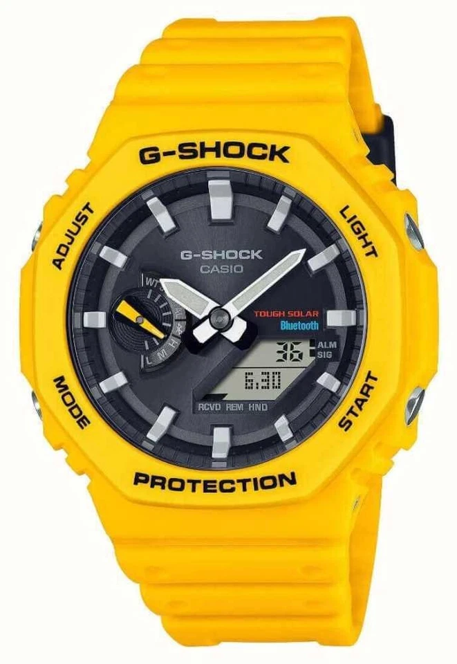 CASIO G-Shock GA-B2100C-9A GAB2100C-9 Bluetooth Solar Men's Yellow - Image 1 of 1