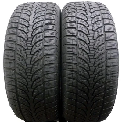 2 X BRIDGESTONE 235/55 R18 100H Neumáticos De Invierno DOT16 7,2mm - Imagen 1 de 4