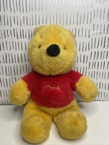 Winnie the Pooh Bear Plush Sears Vintage Stuffed Animal Gund Disney 10" - Picture 1 of 5