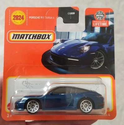 Matchbox 2024 Porsche 911 Targa 4 Blue 1:64 - Immagine 1 di 4