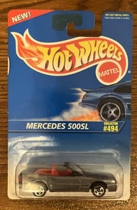 Van / Sports Car / Hot Wheel Mattel Mercedes 500SL 494 #H4 - Picture 1 of 2