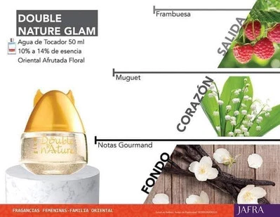 Jafra Double Nature Glam Eau De Toilette 1.7 FL.OZ. Foto 1 de 3