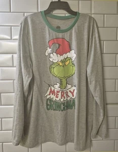 Toddler's Grinchmas Graphic Tee Gray Size XL - Picture 1 of 10
