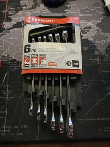 NEU CRESCENT 6-teilig - 12 Punkt metrisch Kombination Schraubenschlüssel Set - CCWS - Bild 1 von 2
