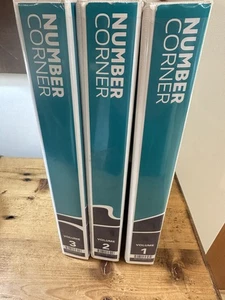 Number Corner Grade 1 Second Edition Teachers Guides Volumes 1-3 MLC - Picture 1 of 9