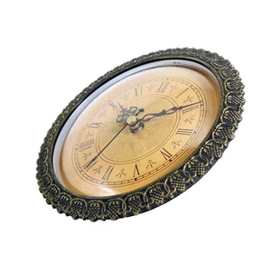 Retro Quartz Clock Insert 150mm Metal Clock Face Kit for DIY Crafts Replacement - Picture 1 of 5