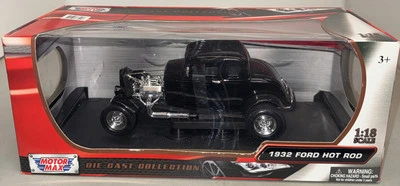 Motor Max FORD 1932 HOT ROD Black Premium Die-Cast Collection - Image 1 of 4