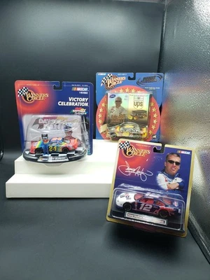 Lot Of 3 1:43 Winners Circle NASCAR Diecast New 19982001 Gordon Jarrett Mayfield - Image 1 of 4