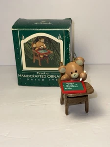Adorno de recuerdo Hallmark 1987 vintage "Maestro" en caja - Imagen 1 de 8
