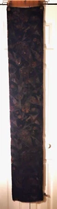 Vintage 90's Rare Georgina Von Etzdorf Iridescent Velvet Reversible Scarf/Wrap - Picture 1 of 6