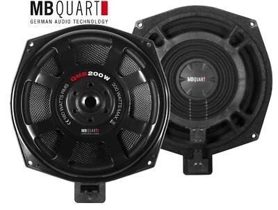 MB Quart QMB200W Subwoofer Bajo Asiento 20 cm compatible con BMW Serie 1 F21 ... - Imagen 1 de 4