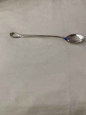 Cuchara de alimentación para bebé Tiffany & Co. Elsa Peretti Padiva de plata esterlina estampada Foto 1 de 4