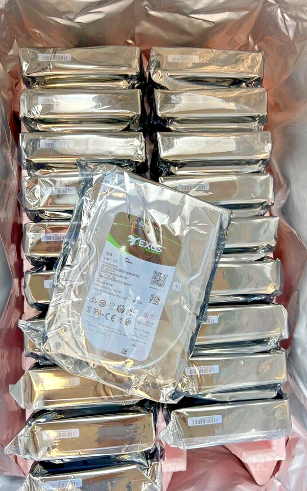 NEW Seagate Exos 7E8 ST3000NM000A 2J1100-003 3TB 3.5 SATA Hard Drive - Image 1 of 1