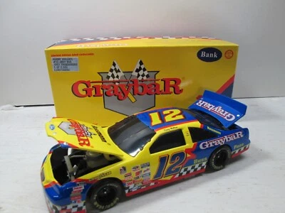 Action Kenny Wallace #12 灰色 BAR 1997 Thunderbird NASCAR 压铸银行。 — 第 1/4 张图片