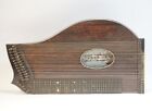 Antique Zither M. City View Port Schleswig Holstein IN Case With Loose Notes