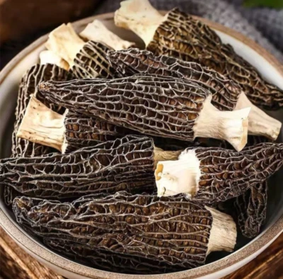 50g-200g/1.8Oz-7Oz East Naturhus Dried Morel Mushrooms, Wild Morchellas - Image 1 of 3