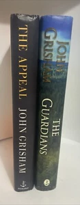 John Grisham 2 Book Lot The Appeal & The Guardians Both Hardcovers - Foto 1 di 6