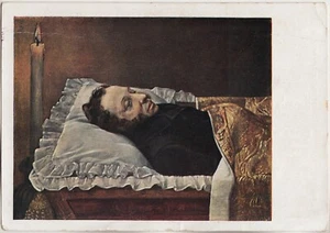 Gran Poeta Ruso ALEXANDER PUSHKIN en Ataúd PC a 100 Años de Muerte 1937 - Imagen 1 de 2