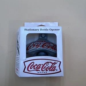 Vintage Coca Cola Stationary Bottle Opener Read - Picture 1 of 4