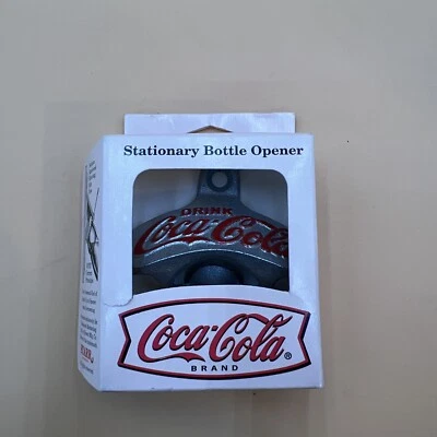 Vintage Coca Cola Stationary Bottle Opener Read - Image 1 of 4