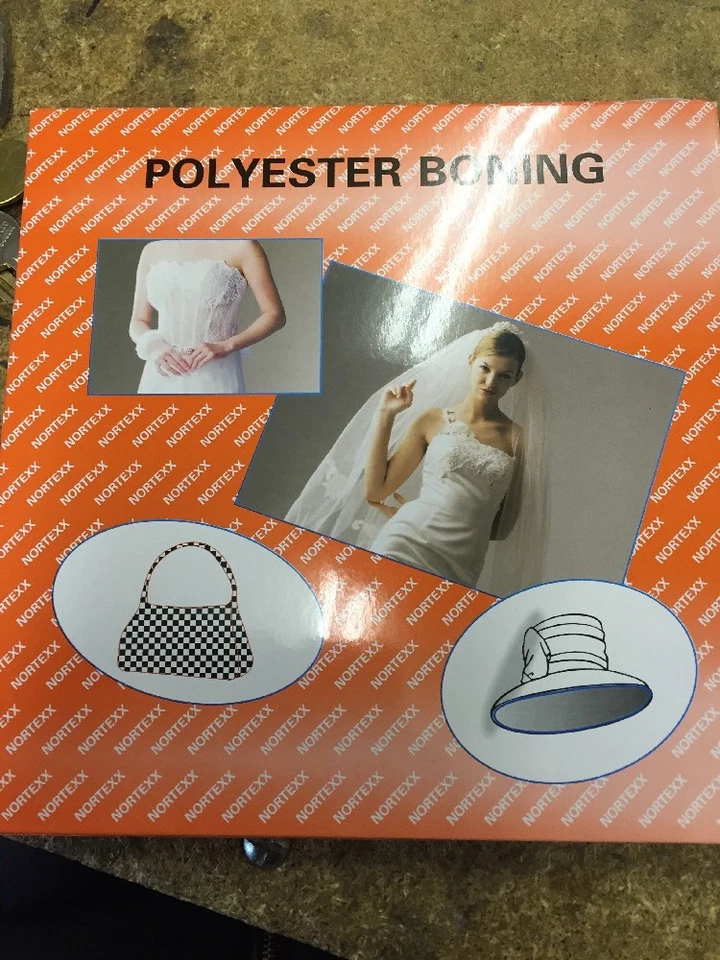 Polyester Boning 12mm Or 8mm Black White Or Clear X 40 Metres - Image 1 of 1