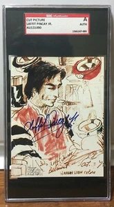 CARRERA SALÓN DE LA FAMA Foto Firmada 3x5 Corte LAFFIT PINCAY JR - Jockey AUTENTICADA - Imagen 1 de 1