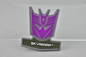 Transformers Titanium Series Skywarp Stand Name Part - Picture 1 of 1