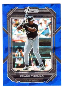 2023 PANINI PRIZM #177 FRANK THOMAS BLUE ICE PRIZM - Picture 1 of 1