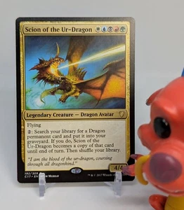 Scion of the Ur-Dragon 🐲NM🐲 Commander 2017 🐲 Magic The Gathering MTG #192/309 - Picture 1 of 3