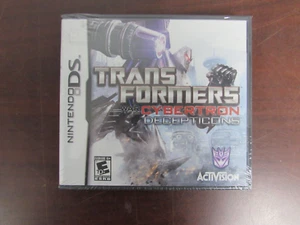 NEW TRANFORMERS WAR FOR CYBERTRON DECEPTICONS NINTENDO DS GAME (12F) - Picture 1 of 4