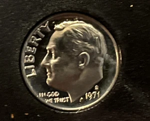 1971 S Proof Roosevelt Dime - Picture 1 of 2