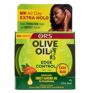 OLIVE OIL EDGE CONTROL HAIR GEL EXTRA HOLD 64g/2.25oz New - Picture 1 of 9