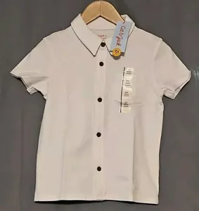 Cat & Jack - Boy's Polo Shirt - White - Size 5T - Picture 1 of 2