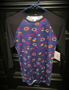 LulaRoe Randy Shirt Womens Multicolor Design Mid-Length Size S New - Picture 1 of 3