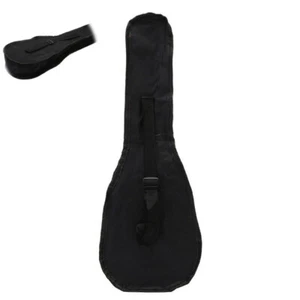 Borsa Ukulele Nera Zaino Imbottito Spalla Singola 21 Pollici Custodia Morbida Borsa - Foto 1 di 6