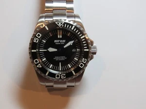 Deep Blue Automatic Dive Watch, Master 2000 - Picture 1 of 8