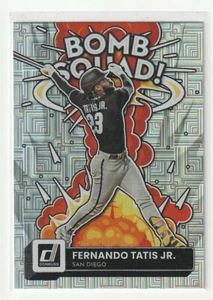 ๐ Fernando Tatis Jr 2022 Donruss BOMB SQUAD Insert VECTOR Parallel Padres โพ๐ช๐ป - Picture 1 of 2