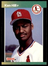1989 Donruss Ken Hill Rookie St. Louis Cardinals #536