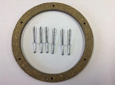 Remaches de forro de embrague para tractor de jardín Gravely 08751000 06807800 040692 Foto 1 de 2