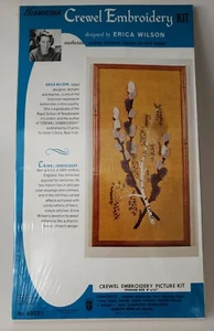 Hiawatha Crewel Embroidery Picture Kit By Erica Wilson 6802/1 Sealed & NEW 8x15 - Picture 1 of 2