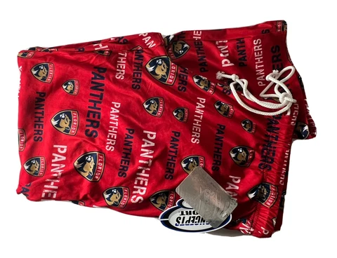 Florida Panthers Women XL 16-18 Scatter Pattern NHL SOFT Pajama Pants NWT Cover