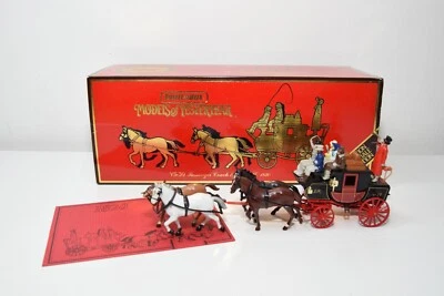 B16 1:43 MATCHBOX YESTERYEAR YS-39 1820 CARROZZA PASSEGGERI E CAVALLI NUOVO C... - Immagine 1 di 4