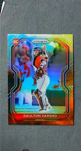 2021 Panini Prizm Tier III Cosmic Haze #238 Daulton Varsho RC Diamondbacks - Picture 1 of 2