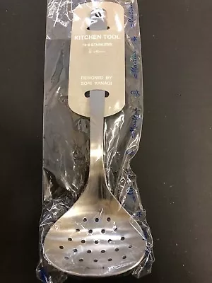 Sori Yanagi Skimmer S Small Stainless Steel Cooking Utensils MADE IN JAPAN - Image 1 of 3